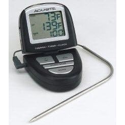 Acu-Rite Programmable Digital Grill Probe Thermometer/Timer by Acu-Rite