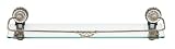 Baldwin Hardware 3648.050 24in. Peyton Glass Bathroom Shelf