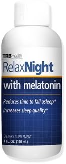 Relax Night with Melatonin: Liquid Natural Sleep Support • 120 mL