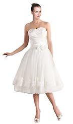 Strapless Sheath Taffeta/Tulle Short Applique Lace-Up  Dress