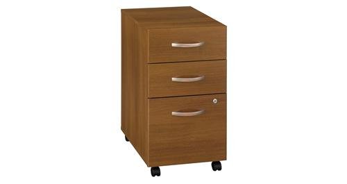 Warm Oak Three Drawer Warm Oak