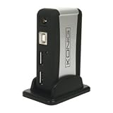 König 7-port USB2.0 Hub mit Netzadapter