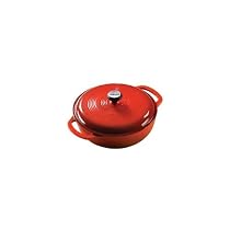 Lodge Enameled Cast-Iron 3-Quart Dutch Oven, Island Spice