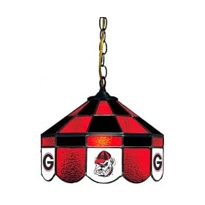 Georgia Bulldogs 14" Executive Swag Hanging Lamp
