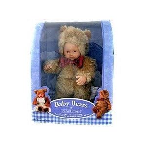 Anne Geddes Bean Filled Collection 9 Baby Bears w Red Bow by Anne Geddes