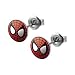 Search : Spiderman 316L Surgical Steel Stud Earrings - 18G - Sold as a Pair