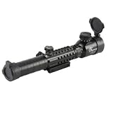 3-9x28 Alluminum Tri Weaver Rail 3 Lever R/G/B Illuminated Rifle Scope