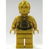 LEGO Star Wars LOOSE Mini Figure C3PO Dark Gold Pearl