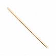 Flowery Birchwood Stick 7" Double Spade (Pack of 12)