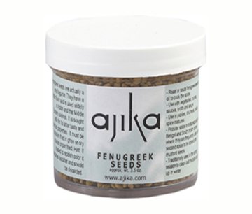 Ajika Fenugreek Seed -3.5 oz. - 6 Packages by Fenugreek Seed