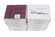 Premium Pool Table Billiard Cue Chalk 144 Pieces Burgundy