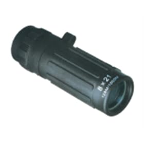 GSI Amazing Quality 8x21 Compact Monocular - Black - Case and Cleaning Cloth Included - For Sports, Concerts, Surveillance, Travel Etc.