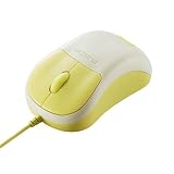 ELECOM 左右クリック切替機能光学式マウス USB接続(オレンジ)