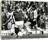 Box Canvas Print of Arsenal v Newcastle United Football from Mirror Photos