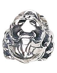 Genuine Zable (TM) Product. 925 Sterling Silver Crab Bead Charm. 100% Satisfaction Guaranteed.