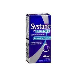 Systane Balance Lubricant Eye Drops, Restorative Formula, 0.33-Ounce