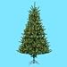 7.5' Pre-Lit Montana Fir Decorative Christmas Tree - Clear Lights