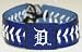 Detroit Tigers Team Color Baseball Bracelet