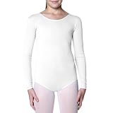 Danskin Girls 2-6x Nylon Long Sleeve Leotard
