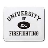 UNIVERSITY OF XXL FIREFIGHTING Mousepad