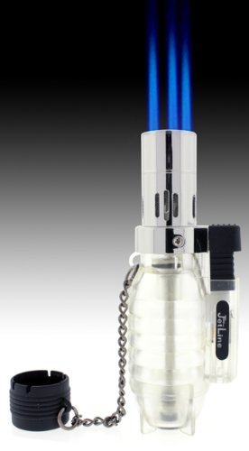 JetLine 47-200 Blue Triple Flame Table Torch Lighter