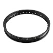 Pro-Wheel Front Rim - Black - 1.60-21 , Color: Black 21-KSYBK