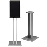 24 Dual Pillar Wood Speaker Stands