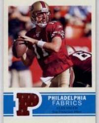 2009 Upper Deck Philadelphia Fabric #PFAS Alex Smith - San Francisco 49ers (Piece of Authentic Jersey)(Football Cards)
