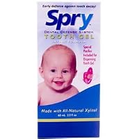 Xlear Spry Infant Tooth Gel with Pacifier,