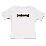 DribbleFactory : How s My Walking White T-shirt (12 months)