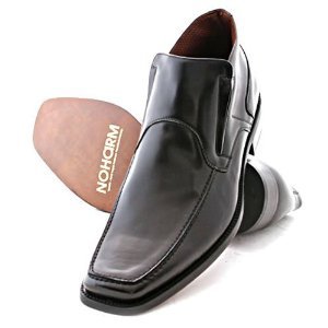 NOHARM Black Slip-on Vegan Ankle Boots