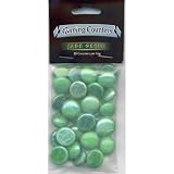 Dragon Shields Opaque Counters: Jade Green - Gaming Life Counters / Beads