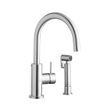 Allure Stainless Steel Kitchen Faucet with Sidespray