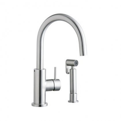 Allure Stainless Steel Kitchen Faucet with