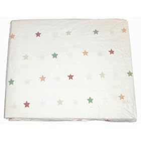 B is for Bear Sage Fitted Sheet by Kidsline