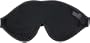 Dream Essentials Luxury Sleep Mask with Free Earplugs and Carry Pouch (Black)