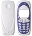 Blue, White M50 Look Faceplate For Nokia 3390, 3395, 3310