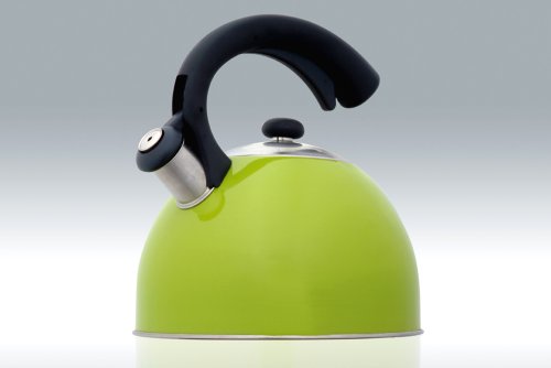 AERO 2.5 Qt S/S Whistling Tea Kettle - Green