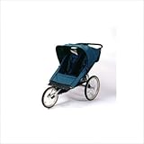 Kool-Stride Lil Deuce Double Jogging Stroller Color: Navy Blue