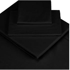 SOFTOUCH HOUSE WIFE PILLOW CASE PAIR(19X29 INCHES) BLACK