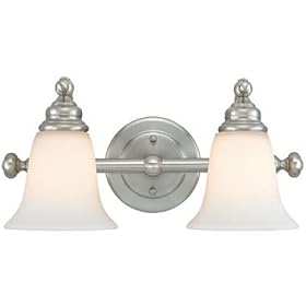 Two-Light Bathroom Vanity Light by Dolan Designs