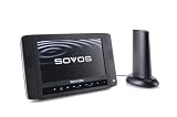 Sovos SV085A - 8.5 Portable Digital Freeview and Analogue TV with Inbuilt DVD Player Plus Rechargeable Battery Pack