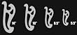 4 AIRBRUSH STENCILS-FRENCH CURVE-Hobby-Auto-Craft-Paint