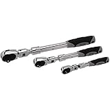 STEELMAN PRO 96753 3-Piece Extendable Flexhead Ratchet Set