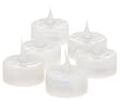 Smart Candle LED Tealight 6 Pack Frosted White