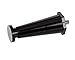 Star 2R-Y5092 3/8 Adjustable Black Plastic Leg
