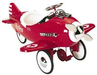 Sky King Plane, Pedal W/White Seat