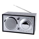 Produkt-Bild: K&ouml;nig Retro-Design Radio, schwarz