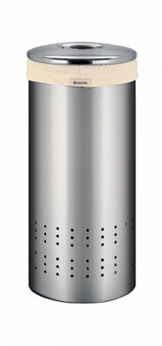Brabantia Laundry Bin, 30litre, Matt Steel