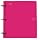 Five Star Flex Hybrid NoteBinder, 1-Inch, Pink (72001)